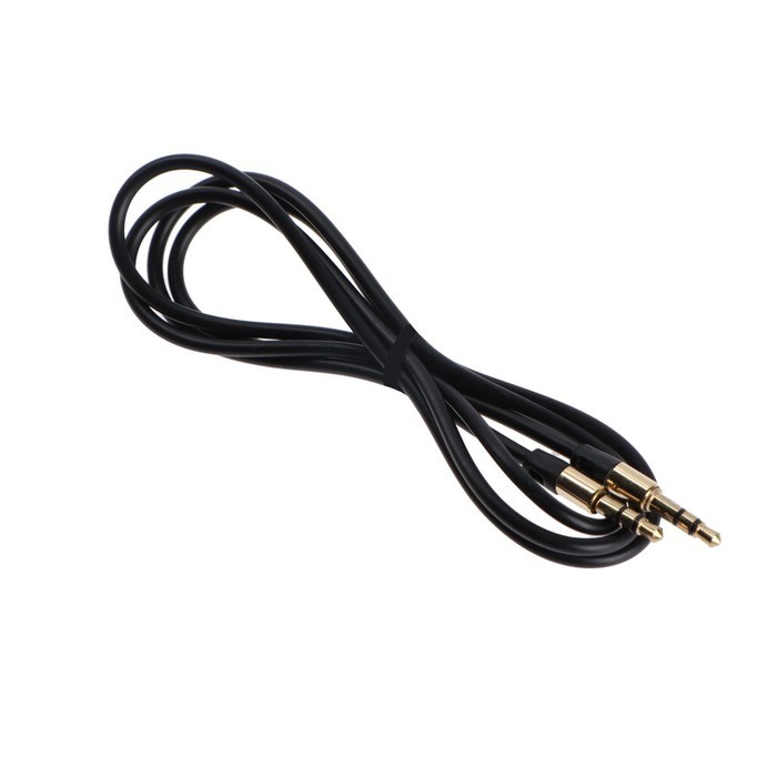 Кабель аудио AUX Cablexpert CCAB-01-35MM-1MB, Jack 3.5 мм(m)-Jack 3.5 мм(m), 1м, чёрный - фото 51372305 Кабель аудио AUX Cablexpert CCAB-01-35MM-1MB, Jack 3.5 мм(m)-Jack 3.5 мм(m), 1м, чёрный - фото 51372305
