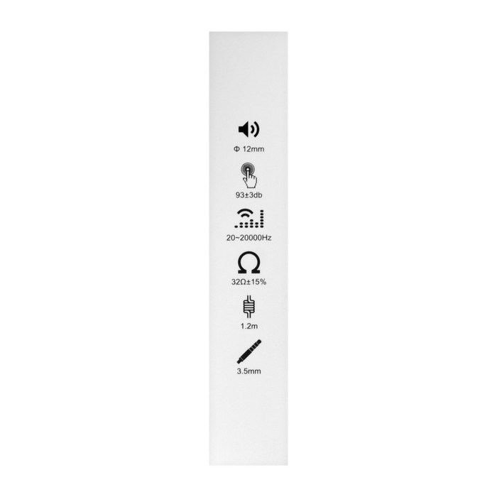 Наушники Borofone BM30 Pro, вакуумные, микрофон, Jack 3.5 мм, кабель 1.2 м, белые - фото 51372367 Наушники Borofone BM30 Pro, вакуумные, микрофон, Jack 3.5 мм, кабель 1.2 м, белые - фото 51372367