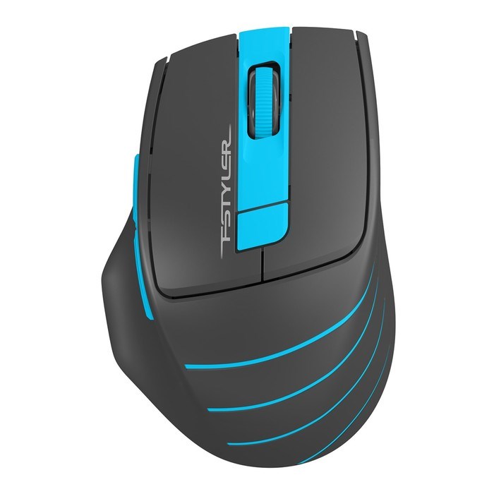 Мышь A4Tech Fstyler FG30S, беспроводная, оптическая, 2000 dpi, USB, чёрная - фото 51372516 Мышь A4Tech Fstyler FG30S, беспроводная, оптическая, 2000 dpi, USB, чёрная - фото 51372516