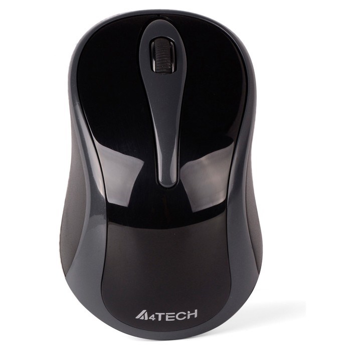 Мышь A4Tech V-Track G3-280A, беспроводная, оптическая, 1000 dpi, USB, чёрная - фото 51372537 Мышь A4Tech V-Track G3-280A, беспроводная, оптическая, 1000 dpi, USB, чёрная - фото 51372537