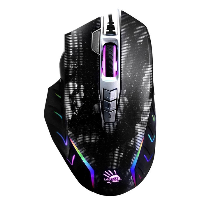 Мышь A4Tech Bloody J95s, игровая, проводная, оптическая, 8000 dpi, USB, чёрная - фото 51372540 Мышь A4Tech Bloody J95s, игровая, проводная, оптическая, 8000 dpi, USB, чёрная - фото 51372540