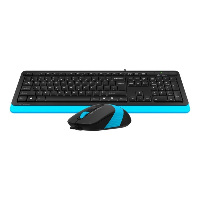 Комплект клавиатура и мышь A4Tech Fstyler F1010, проводной, мембранный,1600 dpi, USB, чёрный 91662 - фото 51372553 Комплект клавиатура и мышь A4Tech Fstyler F1010, проводной, мембранный,1600 dpi, USB, чёрный 91662 - фото 51372553