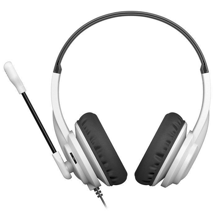 Наушники A4Tech HU-10, компьютерные, микрофон, 100 дБ, 32 Ом, USB, 2 м, белые - фото 51372562 Наушники A4Tech HU-10, компьютерные, микрофон, 100 дБ, 32 Ом, USB, 2 м, белые - фото 51372562