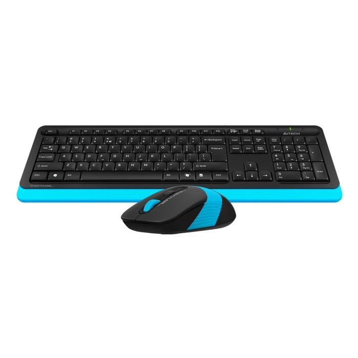Комплект клавиатура и мышь A4Tech Fstyler FG1010, беспровод, мембранный,2000 dpi,USB, чёрная 91662 - фото 51372570 Комплект клавиатура и мышь A4Tech Fstyler FG1010, беспровод, мембранный,2000 dpi,USB, чёрная 91662 - фото 51372570