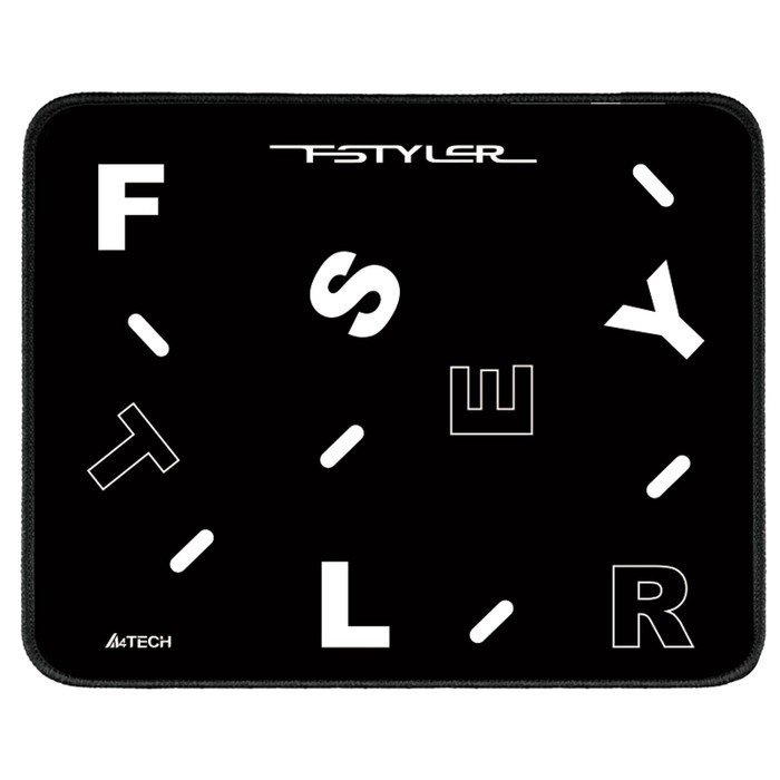 Коврик для мыши A4Tech FStyler FP25, игровой, 250x200x2мм, чёрный - фото 51372571 Коврик для мыши A4Tech FStyler FP25, игровой, 250x200x2мм, чёрный - фото 51372571