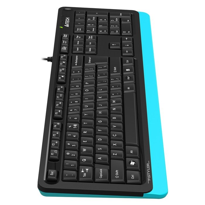 Клавиатура A4Tech Fstyler FKS10, проводная, мембранная, USB, чёрная - фото 51372575 Клавиатура A4Tech Fstyler FKS10, проводная, мембранная, USB, чёрная - фото 51372575