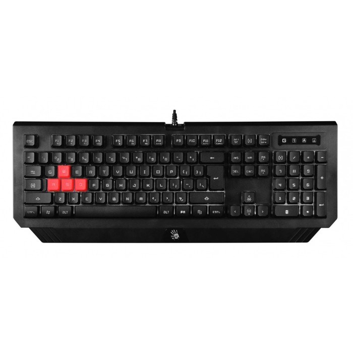 Клавиатура A4Tech Bloody B125N, игровая, проводная, мембранная, USB, чёрная - фото 51372577 Клавиатура A4Tech Bloody B125N, игровая, проводная, мембранная, USB, чёрная - фото 51372577