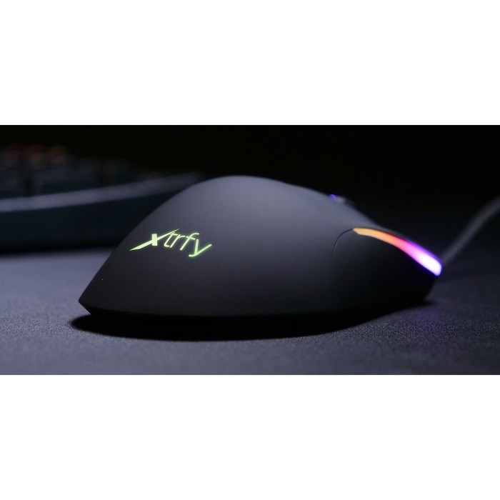 Мышь Xtrfy M1, игровая, проводная, подсветка RGB,7200 dpi, USB, чёрная - фото 51372687 Мышь Xtrfy M1, игровая, проводная, подсветка RGB,7200 dpi, USB, чёрная - фото 51372687