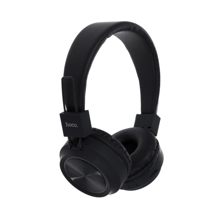 Наушники беспроводные, накладные, Hoco W25, Bluetooth 5.0, с микрофоном, 300 мАч, чёрные - фото 51372690 Наушники беспроводные, накладные, Hoco W25, Bluetooth 5.0, с микрофоном, 300 мАч, чёрные - фото 51372690