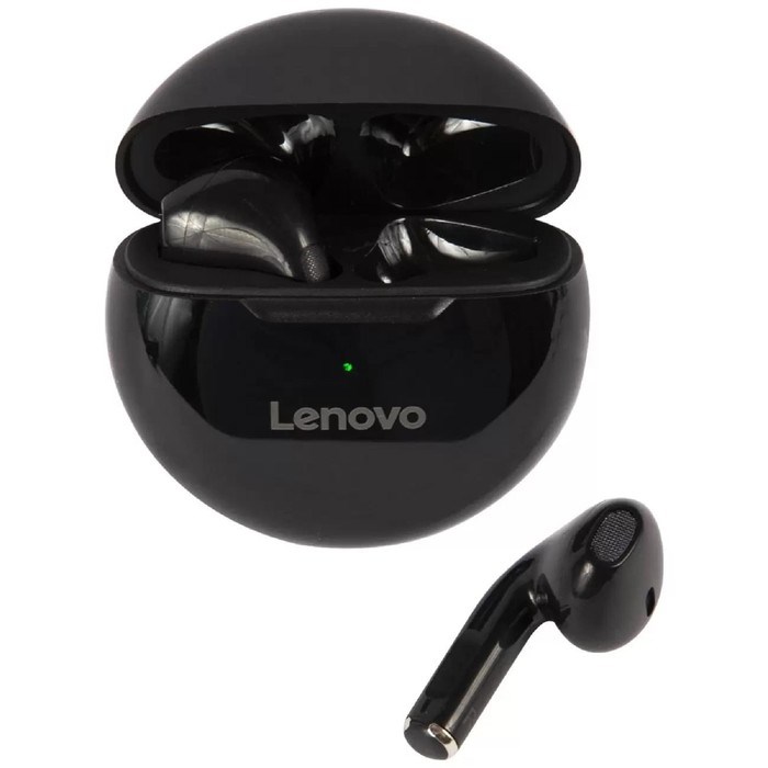 Наушники беспроводные Lenovo HT38, TWS, вкладыши, микрофон, BT 5.0, 250 мАч, черные - фото 51372762 Наушники беспроводные Lenovo HT38, TWS, вкладыши, микрофон, BT 5.0, 250 мАч, черные - фото 51372762