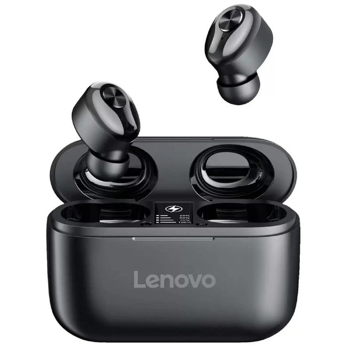 Наушники беспроводные Lenovo HT18, TWS, вакуумные, микрофон, BT 5.0, 40/1000 мАч, черные - фото 51372765 Наушники беспроводные Lenovo HT18, TWS, вакуумные, микрофон, BT 5.0, 40/1000 мАч, черные - фото 51372765
