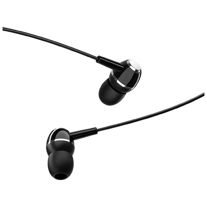 Наушники Borofone BM36 Acura, вакуумные, микрофон, Jack 3.5 мм, кабель 1.2 м, чёрные - фото 51372814 Наушники Borofone BM36 Acura, вакуумные, микрофон, Jack 3.5 мм, кабель 1.2 м, чёрные - фото 51372814