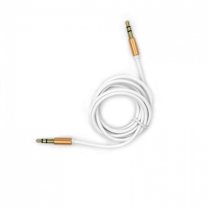 Кабель аудио AUX BYZ BL-613, Jack 3.5 мм(m)-Jack 3.5 мм(m), 1м, белый - фото 51372823 Кабель аудио AUX BYZ BL-613, Jack 3.5 мм(m)-Jack 3.5 мм(m), 1м, белый - фото 51372823