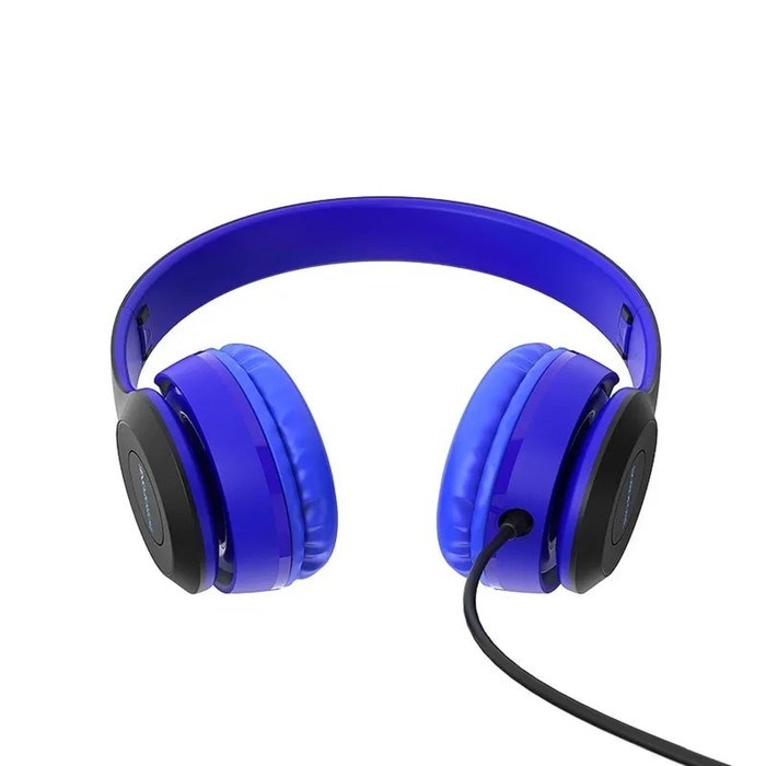 Наушники Borofone BO5 Star sound, накладные, микрофон, Jack 3.5 мм, кабель 1.2 м, синие - фото 51372833 Наушники Borofone BO5 Star sound, накладные, микрофон, Jack 3.5 мм, кабель 1.2 м, синие - фото 51372833