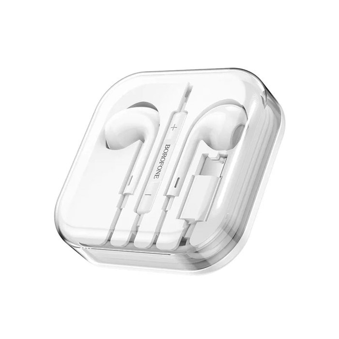 Наушники Borofone BM30 Max Acoustic, микрофон, вкладыши, Type-C, кабель 1.2 м, белые - фото 51372849 Наушники Borofone BM30 Max Acoustic, микрофон, вкладыши, Type-C, кабель 1.2 м, белые - фото 51372849