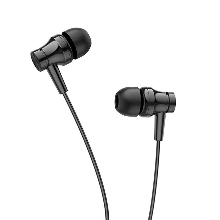 Наушники Borofone BM67 Talent, вакуумные, микрофон, Jack 3.5 мм, кабель 1.2 м, чёрные - фото 51372852 Наушники Borofone BM67 Talent, вакуумные, микрофон, Jack 3.5 мм, кабель 1.2 м, чёрные - фото 51372852