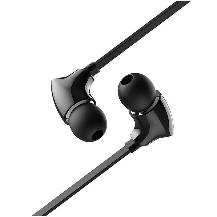 Наушники Borofone BM26 Rhythm, вакуумные, микрофон, Jack 3.5 мм, кабель 1.2 м, чёрные - фото 51372898 Наушники Borofone BM26 Rhythm, вакуумные, микрофон, Jack 3.5 мм, кабель 1.2 м, чёрные - фото 51372898