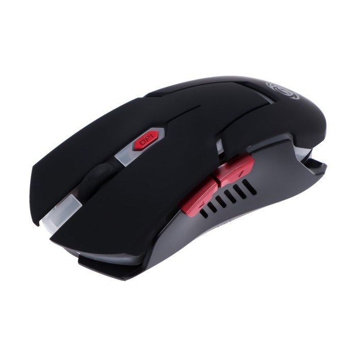 Мышь Dialog MRGK-12U Gan-Kata, игровая, беспроводная, 1600 dpi, 2хАА, USB, чёрная - фото 51373037 Мышь Dialog MRGK-12U Gan-Kata, игровая, беспроводная, 1600 dpi, 2хАА, USB, чёрная - фото 51373037