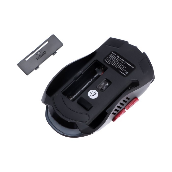 Мышь Dialog MRGK-12U Gan-Kata, игровая, беспроводная, 1600 dpi, 2хАА, USB, чёрная - фото 51373040 Мышь Dialog MRGK-12U Gan-Kata, игровая, беспроводная, 1600 dpi, 2хАА, USB, чёрная - фото 51373040