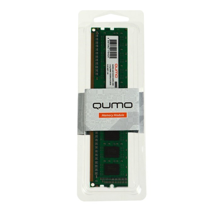 Память DDR3 QUMO QUM3U-4G1333C9, 4Гб, 1333 МГц, PC-10660, DIMM - фото 51373061 Память DDR3 QUMO QUM3U-4G1333C9, 4Гб, 1333 МГц, PC-10660, DIMM - фото 51373061