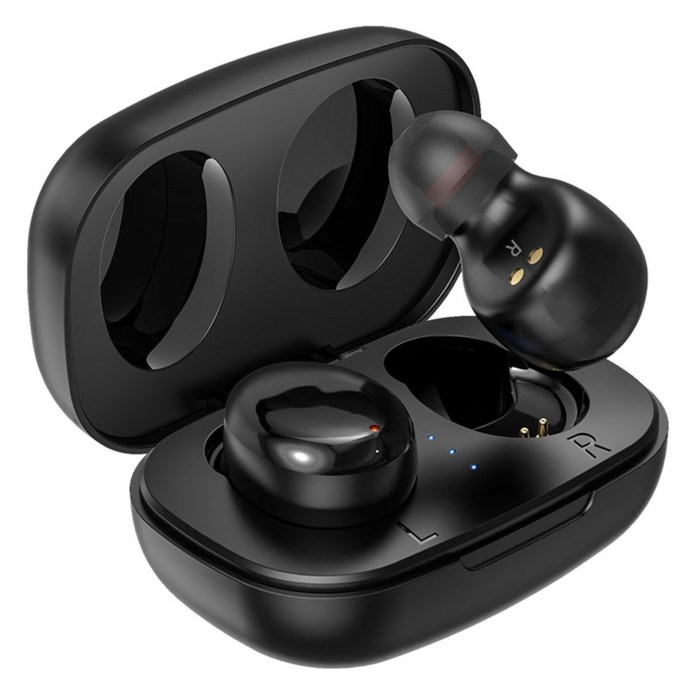 Наушники TWS беспроводные, Borofone BE35, вакуумные, Bluetooth 5.0, 45/280 мАч, с шумоподавлением, чёрные - фото 51373101 Наушники TWS беспроводные, Borofone BE35, вакуумные, Bluetooth 5.0, 45/280 мАч, с шумоподавлением, чёрные - фото 51373101