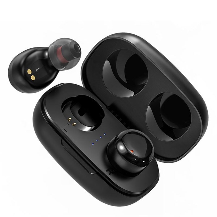 Наушники TWS беспроводные, Borofone BE35, вакуумные, Bluetooth 5.0, 45/280 мАч, с шумоподавлением, чёрные - фото 51373102 Наушники TWS беспроводные, Borofone BE35, вакуумные, Bluetooth 5.0, 45/280 мАч, с шумоподавлением, чёрные - фото 51373102