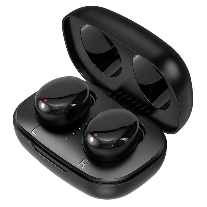 Наушники TWS беспроводные, Borofone BE35, вакуумные, Bluetooth 5.0, 45/280 мАч, с шумоподавлением, чёрные - фото 51373103 Наушники TWS беспроводные, Borofone BE35, вакуумные, Bluetooth 5.0, 45/280 мАч, с шумоподавлением, чёрные - фото 51373103