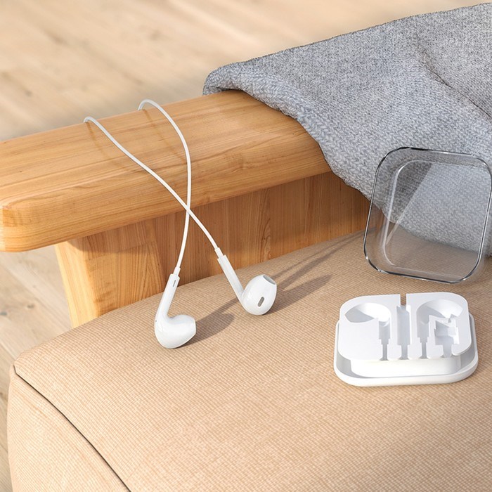 Наушники Hoco M1 Max, проводные, вкладыши, микрофон по Bluetooth 5.0, Lightning, 1.2 м, белые - фото 51373199 Наушники Hoco M1 Max, проводные, вкладыши, микрофон по Bluetooth 5.0, Lightning, 1.2 м, белые - фото 51373199