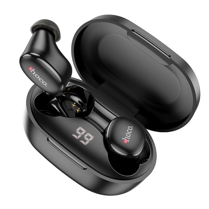 Наушники беспроводные Hoco E11, TWS, вакуумные, Bluetooth 5.1, 40/300 мАч, шумоподавление, чёрные - фото 51373252 Наушники беспроводные Hoco E11, TWS, вакуумные, Bluetooth 5.1, 40/300 мАч, шумоподавление, чёрные - фото 51373252