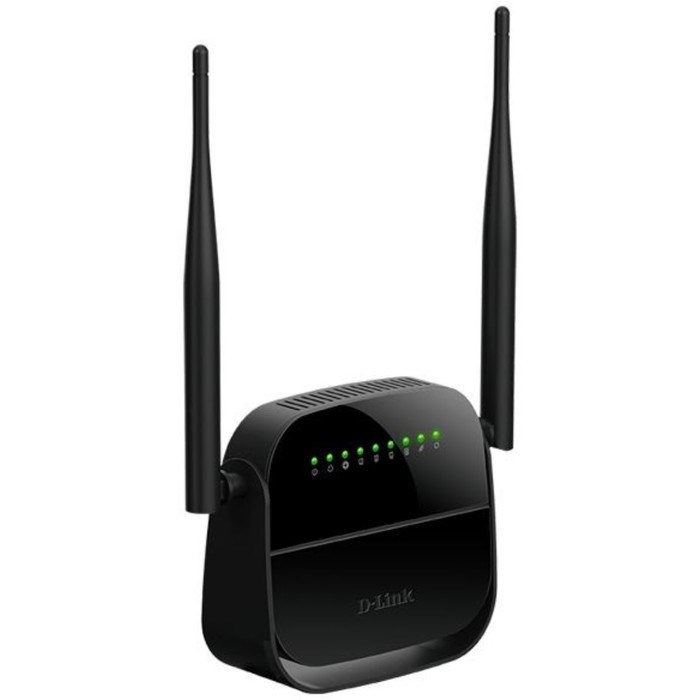 Wi-Fi роутер D-Link DSL-2750U (DSL-2750U/R1A), 300 Мбит/с, 4 порта 100 Мбит/с, чёрный - фото 51373432 Wi-Fi роутер D-Link DSL-2750U (DSL-2750U/R1A), 300 Мбит/с, 4 порта 100 Мбит/с, чёрный - фото 51373432