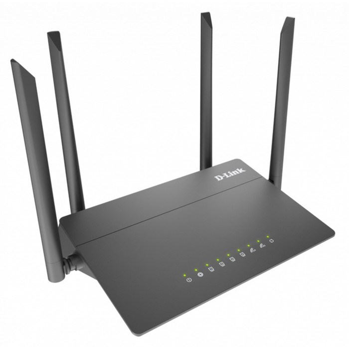 Wi-Fi роутер D-Link DIR-822/RU, 1167 Мбит/с, 4 порта 100 Мбит/с, чёрный - фото 51373443 Wi-Fi роутер D-Link DIR-822/RU, 1167 Мбит/с, 4 порта 100 Мбит/с, чёрный - фото 51373443