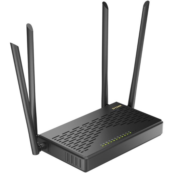 Wi-Fi роутер D-Link DIR-825 (DIR-825/GFRU/R3A), 1167 Мбит/с, 4 порта 1000 Мбит/с, чёрный - фото 51373459 Wi-Fi роутер D-Link DIR-825 (DIR-825/GFRU/R3A), 1167 Мбит/с, 4 порта 1000 Мбит/с, чёрный - фото 51373459