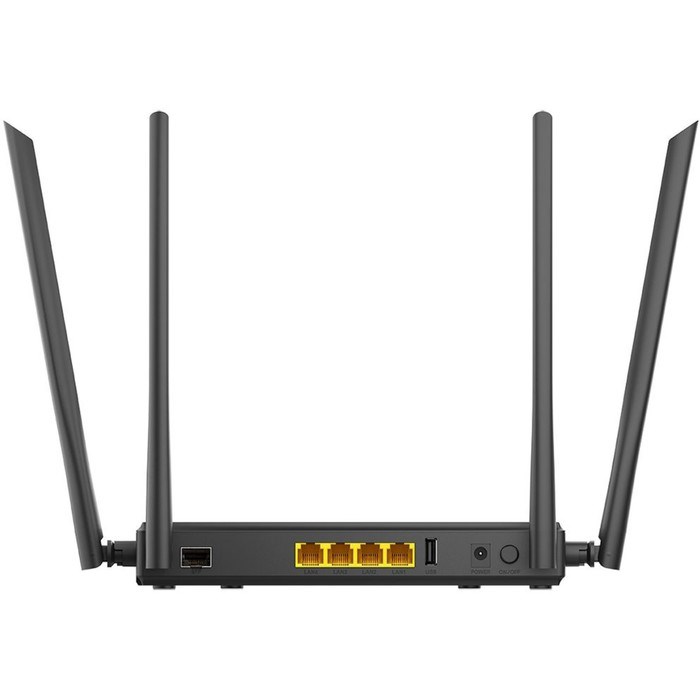 Wi-Fi роутер D-Link DIR-825 (DIR-825/GFRU/R3A), 1167 Мбит/с, 4 порта 1000 Мбит/с, чёрный - фото 51373460 Wi-Fi роутер D-Link DIR-825 (DIR-825/GFRU/R3A), 1167 Мбит/с, 4 порта 1000 Мбит/с, чёрный - фото 51373460