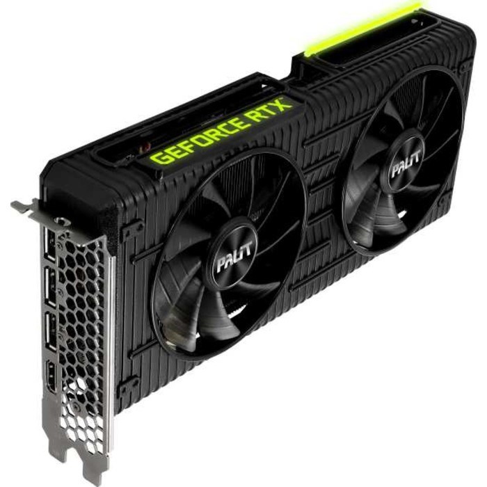 Видеокарта Palit PA-RTX3060Ti DUAL OC 8G V1 LHR, GeForce RTX 3060Ti, 8Gb, GDDR6, HDMI, DP - фото 51373681 Видеокарта Palit PA-RTX3060Ti DUAL OC 8G V1 LHR, GeForce RTX 3060Ti, 8Gb, GDDR6, HDMI, DP - фото 51373681