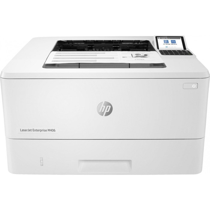 Принтер лазерный чёрно-белый HP LaserJet Enterprise M406dn (3PZ15A), A4, Duplex Net - фото 51373787 Принтер лазерный чёрно-белый HP LaserJet Enterprise M406dn (3PZ15A), A4, Duplex Net - фото 51373787