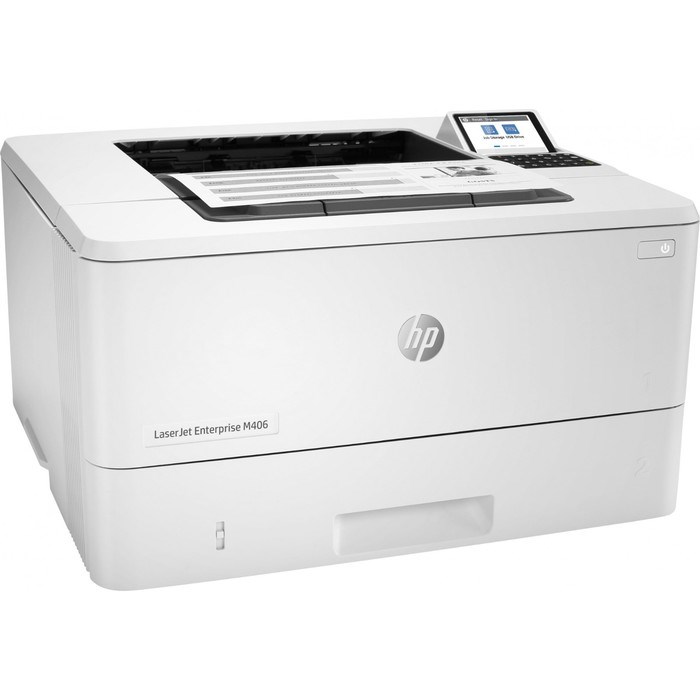 Принтер лазерный чёрно-белый HP LaserJet Enterprise M406dn (3PZ15A), A4, Duplex Net - фото 51373788 Принтер лазерный чёрно-белый HP LaserJet Enterprise M406dn (3PZ15A), A4, Duplex Net - фото 51373788