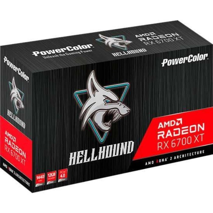 Видеокарта PowerColor AXRX 6700XT 12GBD6-3DHL, AMD Radeon RX 6700XT, 12Gb, GDDR6, HDMI, DP - фото 51373798 Видеокарта PowerColor AXRX 6700XT 12GBD6-3DHL, AMD Radeon RX 6700XT, 12Gb, GDDR6, HDMI, DP - фото 51373798