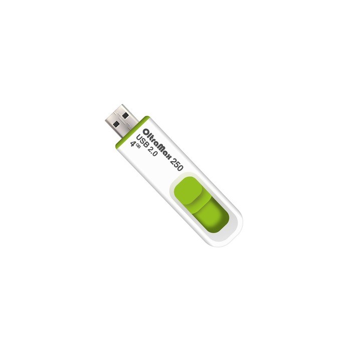 Флешка OltraMax 250, 4 Гб, USB2.0, чт до 15 Мб/с, зап до 8 Мб/с, зелёная - фото 51373904 Флешка OltraMax 250, 4 Гб, USB2.0, чт до 15 Мб/с, зап до 8 Мб/с, зелёная - фото 51373904