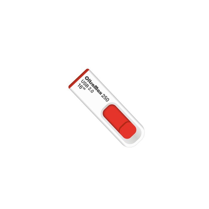 Флешка OltraMax 250, 16 Гб, USB2.0, чт до 15 Мб/с, зап до 8 Мб/с, красная - фото 51374002 Флешка OltraMax 250, 16 Гб, USB2.0, чт до 15 Мб/с, зап до 8 Мб/с, красная - фото 51374002