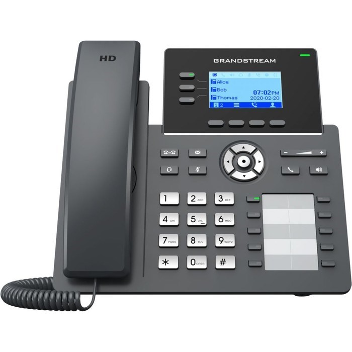 Телефон IP Grandstream GRP-2604P, чёрный - фото 51374092 Телефон IP Grandstream GRP-2604P, чёрный - фото 51374092