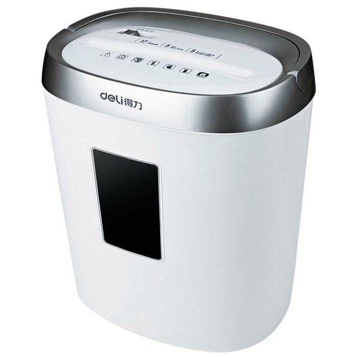 Шредер Deli Smart E9929-EU, фрагменты 4х25мм, 5 листов, скрепки, скобы - фото 51374169 Шредер Deli Smart E9929-EU, фрагменты 4х25мм, 5 листов, скрепки, скобы - фото 51374169