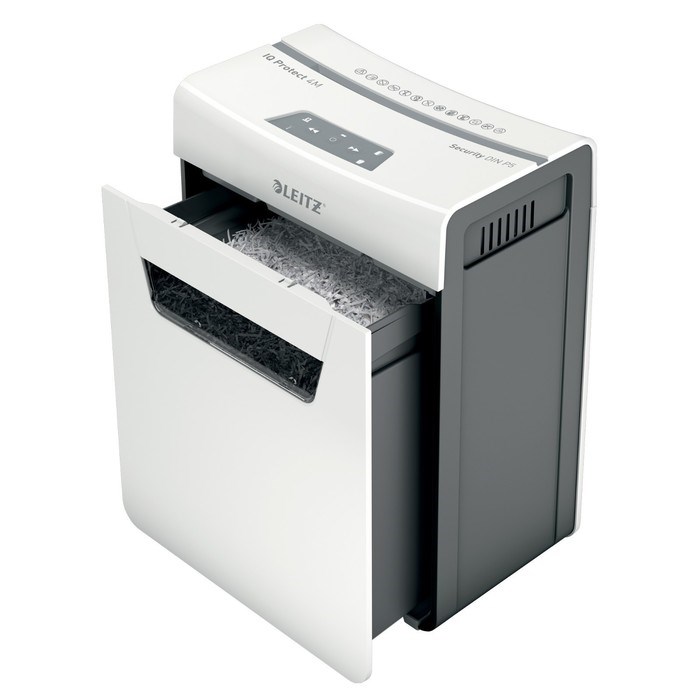 Шредер Leitz IQ Protect Premium 4M, фрагменты 2х15мм, 4 листа, скрепки, скобы - фото 51374247 Шредер Leitz IQ Protect Premium 4M, фрагменты 2х15мм, 4 листа, скрепки, скобы - фото 51374247