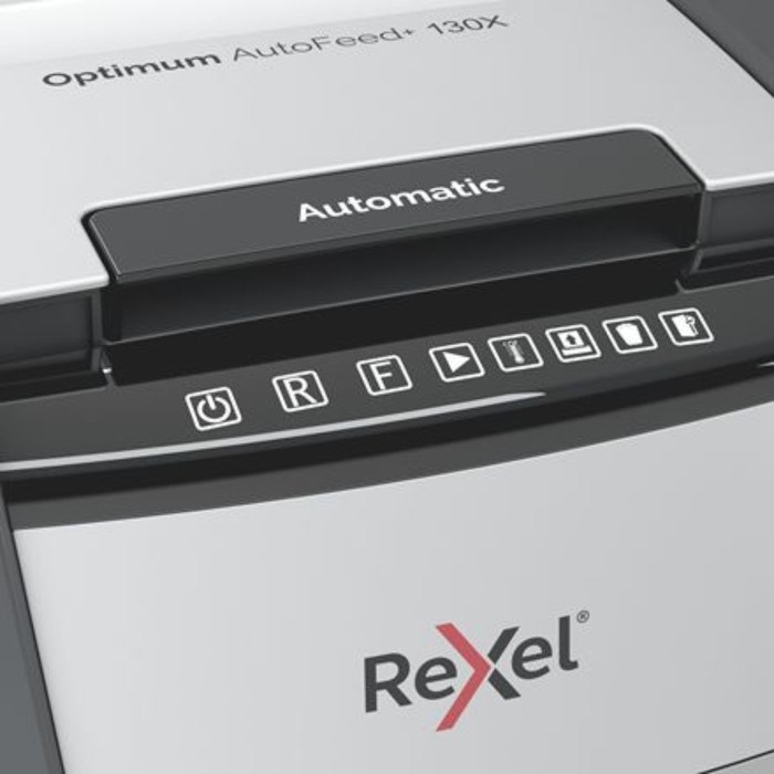 Шредер Rexel Optimum AutoFeed 130X, фрагменты 4х28мм,130 листов, скрепки, скобы, пл.карты - фото 51374309 Шредер Rexel Optimum AutoFeed 130X, фрагменты 4х28мм,130 листов, скрепки, скобы, пл.карты - фото 51374309