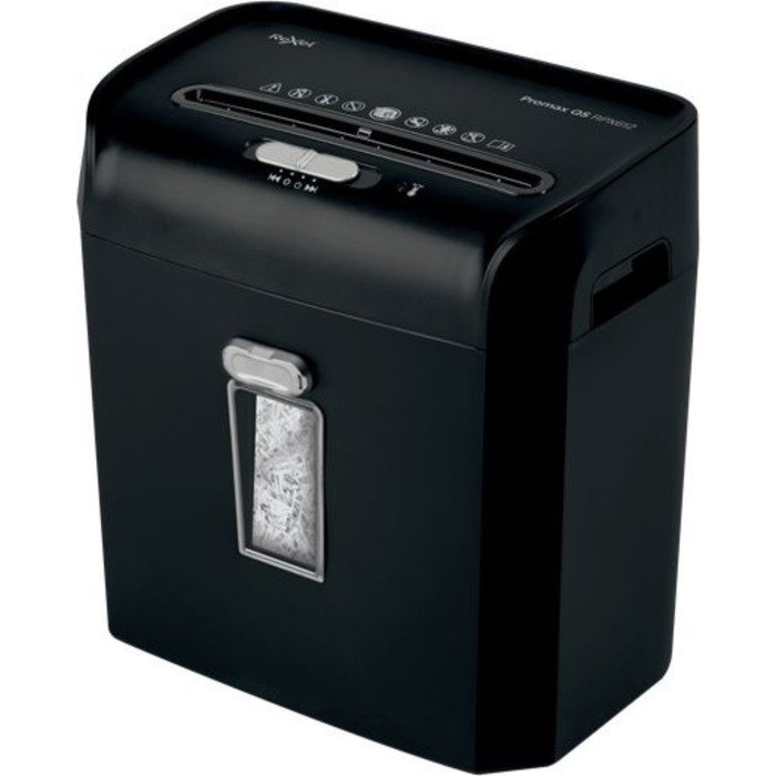 Шредер Rexel Promax QS 6/12 X EU, фрагменты 4х40мм, 6 листов, скрепки, скобы, пл.карты - фото 51374335 Шредер Rexel Promax QS 6/12 X EU, фрагменты 4х40мм, 6 листов, скрепки, скобы, пл.карты - фото 51374335