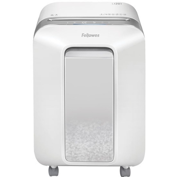 Шредер Fellowes PowerShred LX201, фрагменты 2х12мм, 12 листов, скрепки, скобы,пл.карты - фото 51374366 Шредер Fellowes PowerShred LX201, фрагменты 2х12мм, 12 листов, скрепки, скобы,пл.карты - фото 51374366