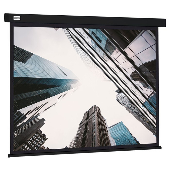 Экран Cactus 124.5x221см CS-PSW-124X221-BK, 16:9, настенно-потолочный, рулонный, черный - фото 51374496 Экран Cactus 124.5x221см CS-PSW-124X221-BK, 16:9, настенно-потолочный, рулонный, черный - фото 51374496