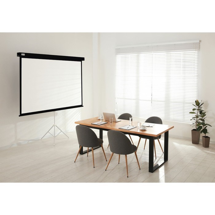 Экран Cactus 124.5x221см CS-PSW-124X221-BK, 16:9, настенно-потолочный, рулонный, черный - фото 51374498 Экран Cactus 124.5x221см CS-PSW-124X221-BK, 16:9, настенно-потолочный, рулонный, черный - фото 51374498