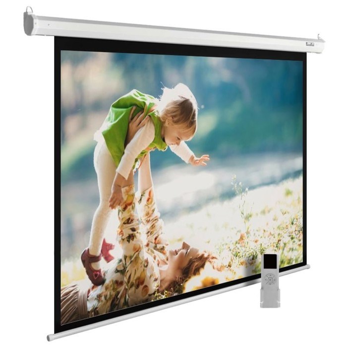 Экран Cactus 150x240см CS-PSME-240x150-WT, 16:10, настенно-потолочный, рулонный, белый - фото 51374508 Экран Cactus 150x240см CS-PSME-240x150-WT, 16:10, настенно-потолочный, рулонный, белый - фото 51374508
