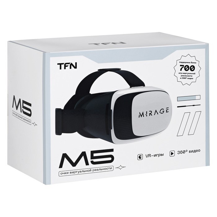 3D Очки виртуальной реальности TFN VR M5, смартфоны до 6", регулировка, белые - фото 51374605 3D Очки виртуальной реальности TFN VR M5, смартфоны до 6", регулировка, белые - фото 51374605