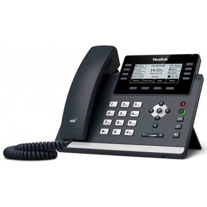 Телефон IP Yealink SIP-T43U, чёрный - фото 51374634 Телефон IP Yealink SIP-T43U, чёрный - фото 51374634
